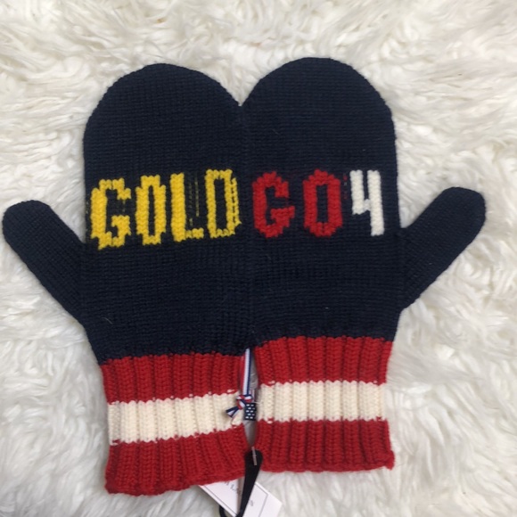 Polo Ralph Lauren 2014 Olympic Team USA Mittens Olympics - Picture 2 of 9